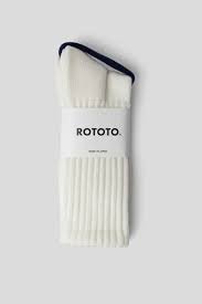 Rototo Pile Crew Socks
