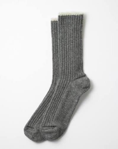 Rototo Washi Pile Crew Socks